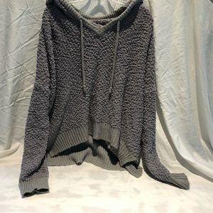 Pol Grey Hooded Sweater